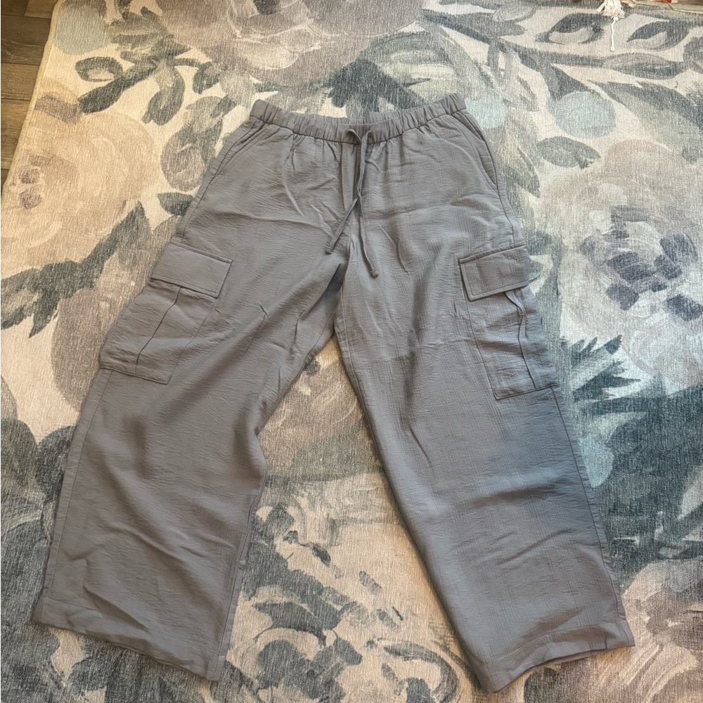 GAP Charcoal Relaxed Pants